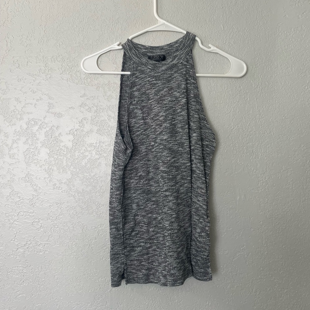 Topshop gray tank